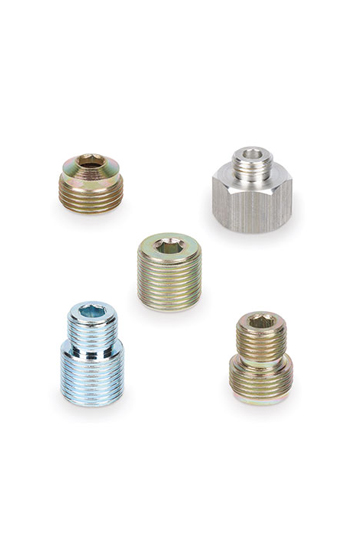 Vacuum cup fittings